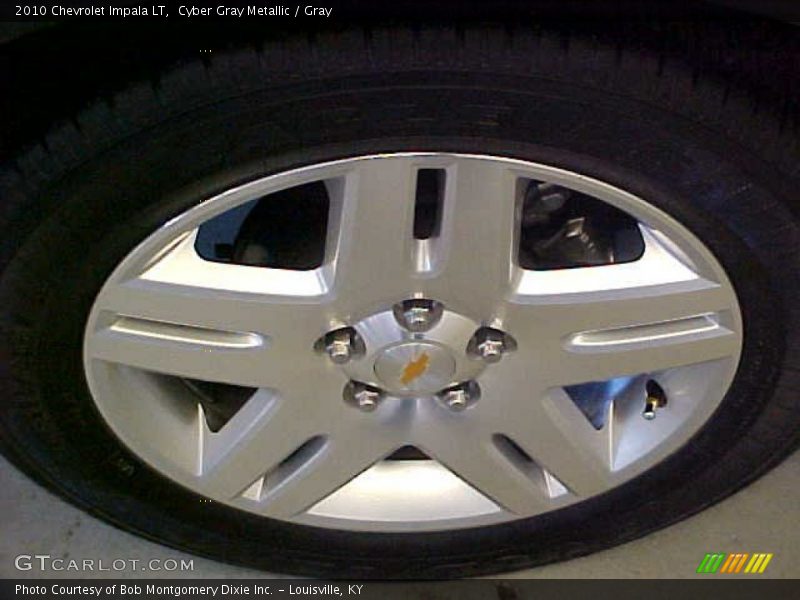 Cyber Gray Metallic / Gray 2010 Chevrolet Impala LT