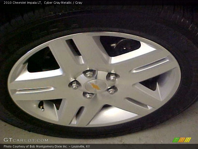 Cyber Gray Metallic / Gray 2010 Chevrolet Impala LT