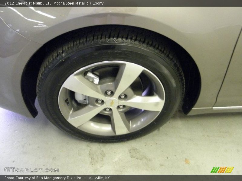 Mocha Steel Metallic / Ebony 2012 Chevrolet Malibu LT