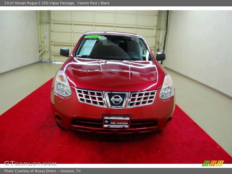 Venom Red / Black 2010 Nissan Rogue S 360 Value Package