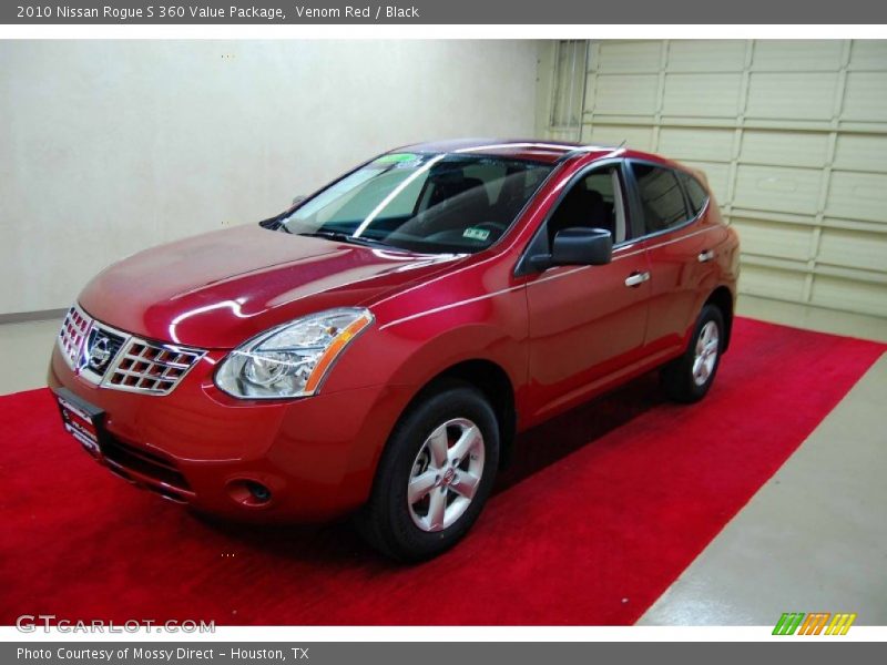 Venom Red / Black 2010 Nissan Rogue S 360 Value Package