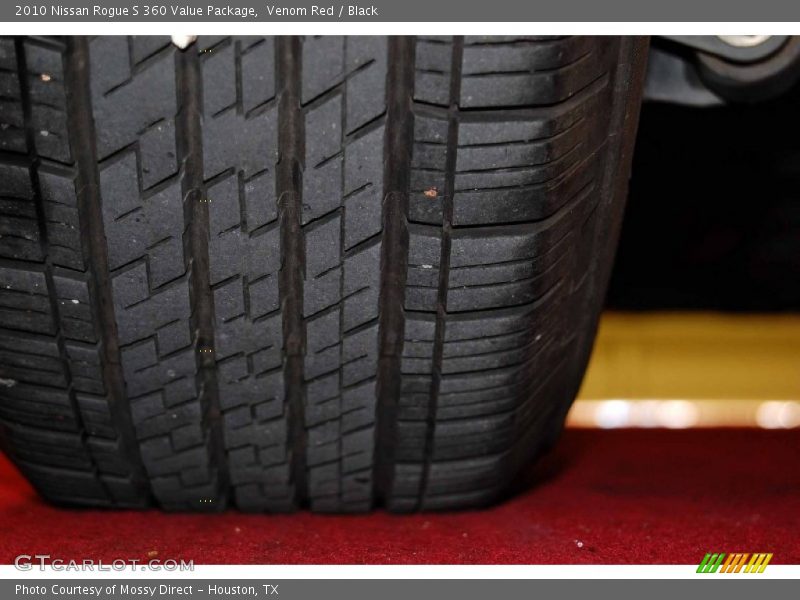 Venom Red / Black 2010 Nissan Rogue S 360 Value Package