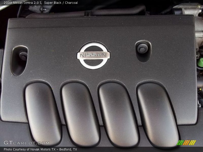 Super Black / Charcoal 2009 Nissan Sentra 2.0 S