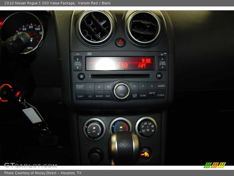 Venom Red / Black 2010 Nissan Rogue S 360 Value Package