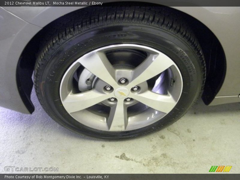 Mocha Steel Metallic / Ebony 2012 Chevrolet Malibu LT