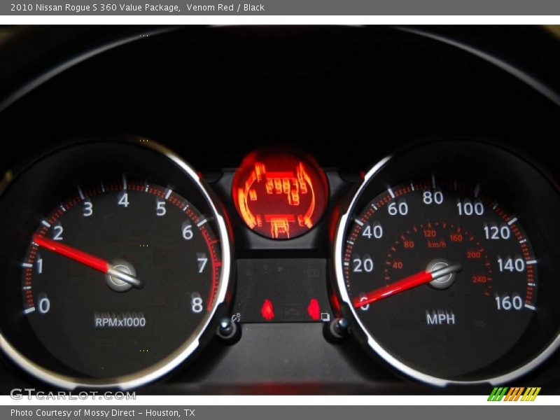 Venom Red / Black 2010 Nissan Rogue S 360 Value Package