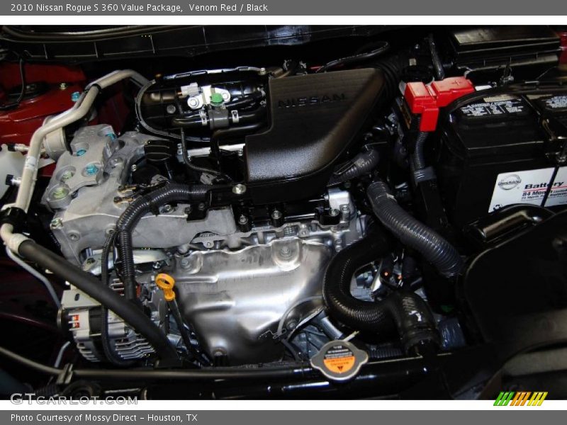 Venom Red / Black 2010 Nissan Rogue S 360 Value Package