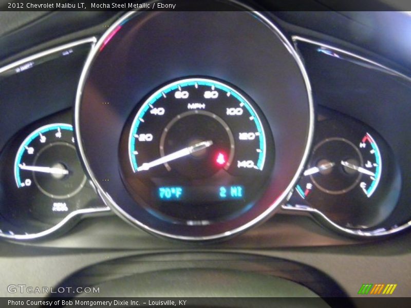 Mocha Steel Metallic / Ebony 2012 Chevrolet Malibu LT