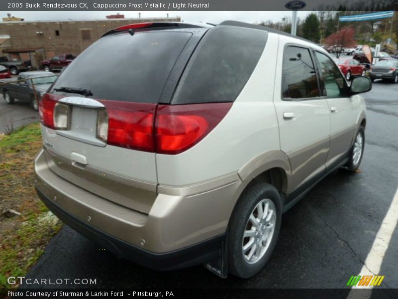 Cappuccino Frost Metallic / Light Neutral 2005 Buick Rendezvous CX