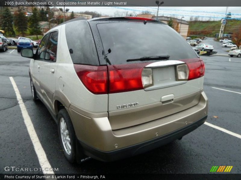 Cappuccino Frost Metallic / Light Neutral 2005 Buick Rendezvous CX