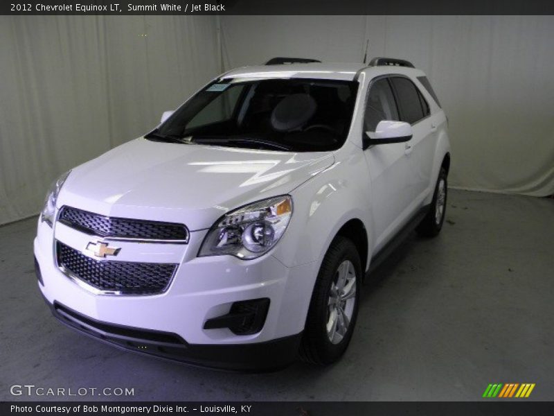 Summit White / Jet Black 2012 Chevrolet Equinox LT