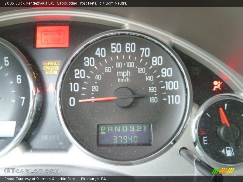 Cappuccino Frost Metallic / Light Neutral 2005 Buick Rendezvous CX