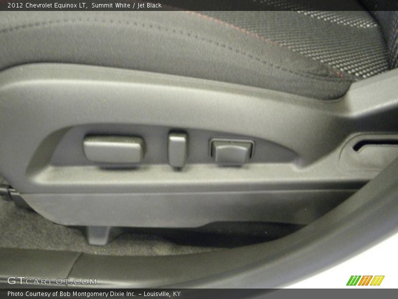 Summit White / Jet Black 2012 Chevrolet Equinox LT