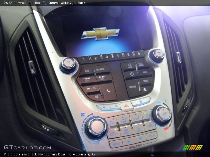 Controls of 2012 Equinox LT