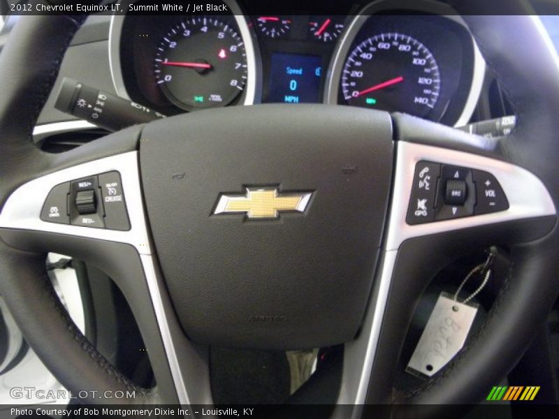 Summit White / Jet Black 2012 Chevrolet Equinox LT