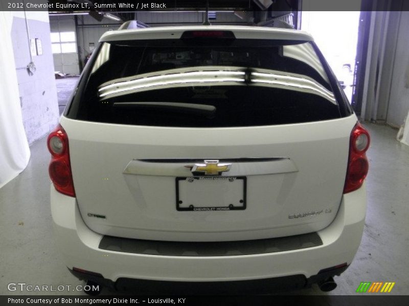 Summit White / Jet Black 2012 Chevrolet Equinox LT