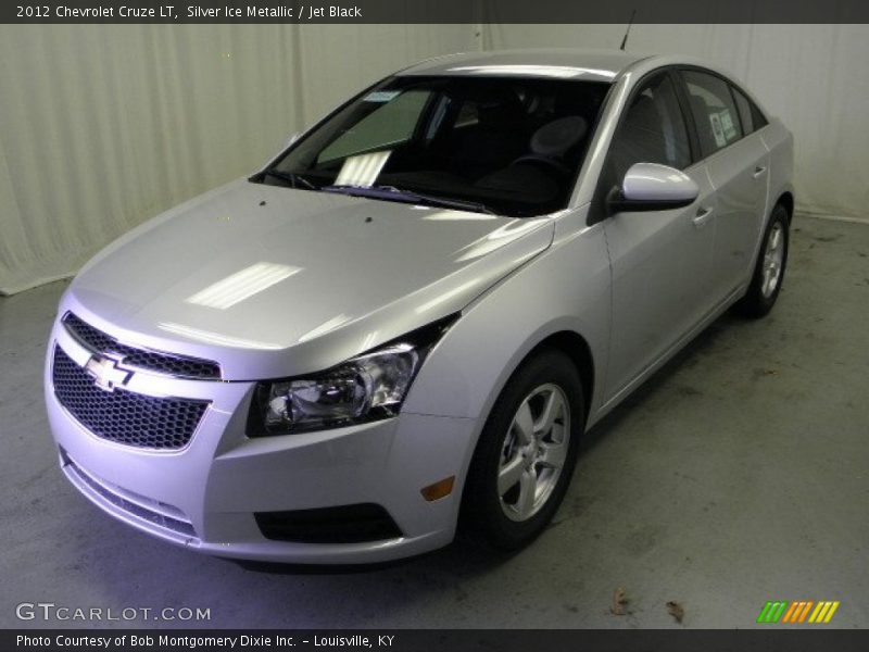 Silver Ice Metallic / Jet Black 2012 Chevrolet Cruze LT