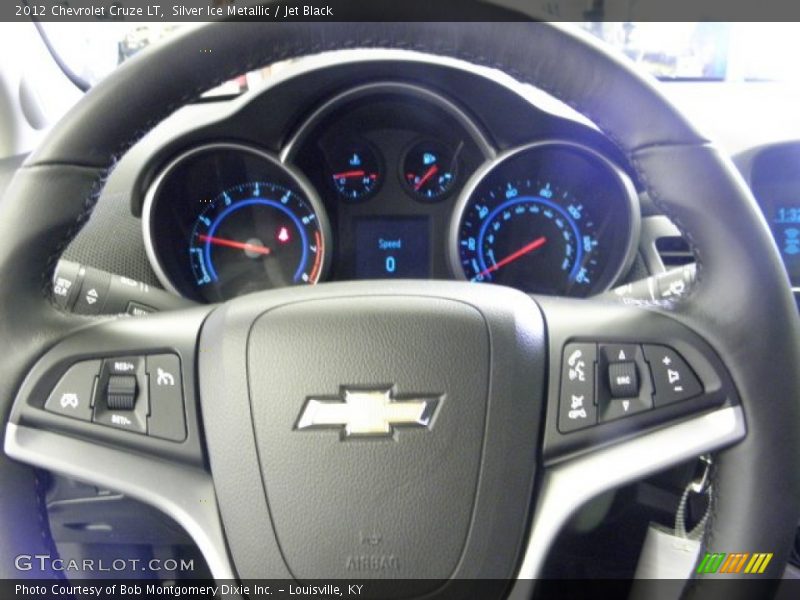 Silver Ice Metallic / Jet Black 2012 Chevrolet Cruze LT