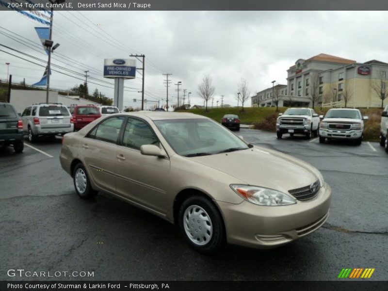 Desert Sand Mica / Taupe 2004 Toyota Camry LE