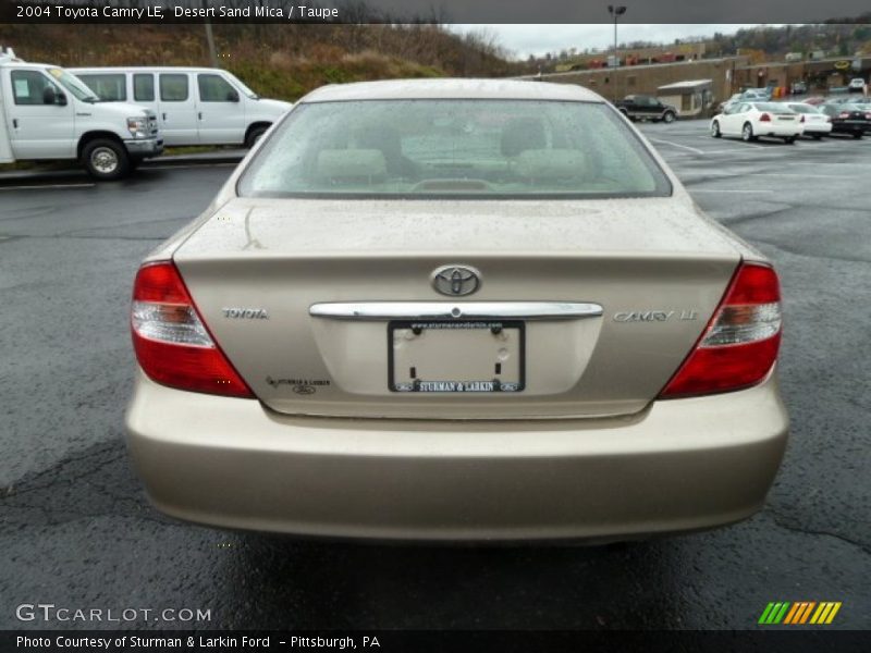 Desert Sand Mica / Taupe 2004 Toyota Camry LE