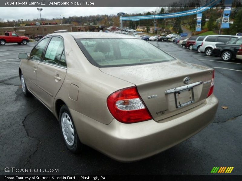 Desert Sand Mica / Taupe 2004 Toyota Camry LE