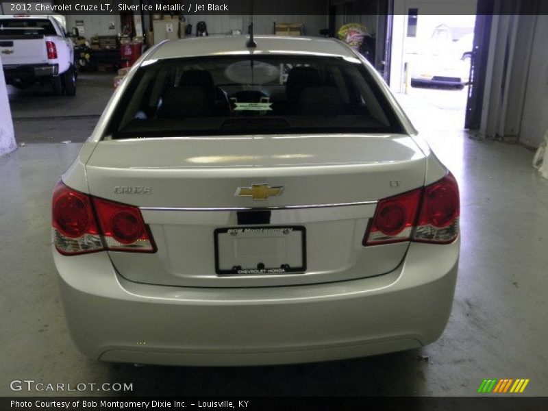 Silver Ice Metallic / Jet Black 2012 Chevrolet Cruze LT