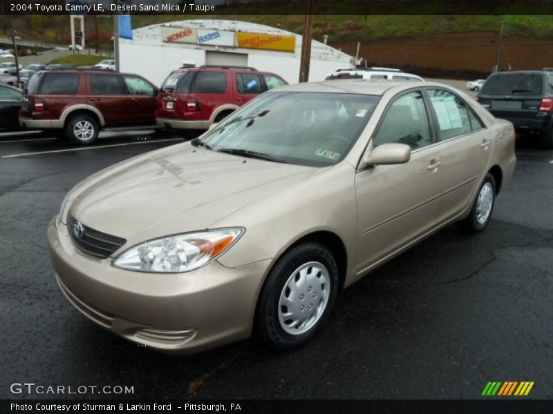 Desert Sand Mica / Taupe 2004 Toyota Camry LE