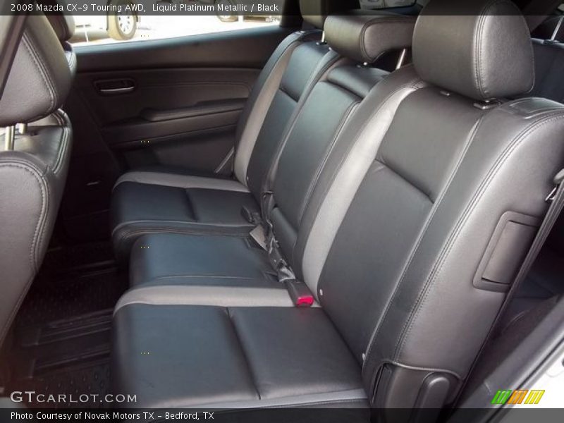 Liquid Platinum Metallic / Black 2008 Mazda CX-9 Touring AWD