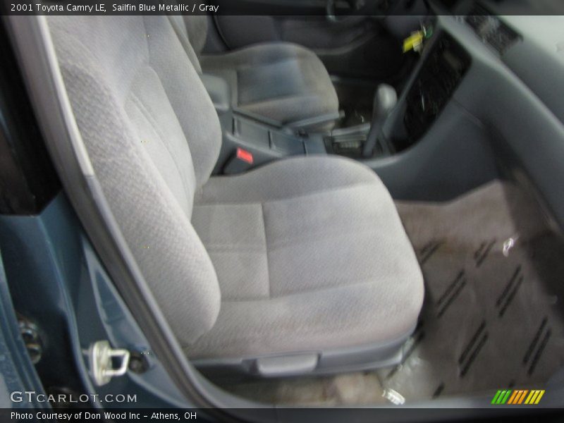 Sailfin Blue Metallic / Gray 2001 Toyota Camry LE