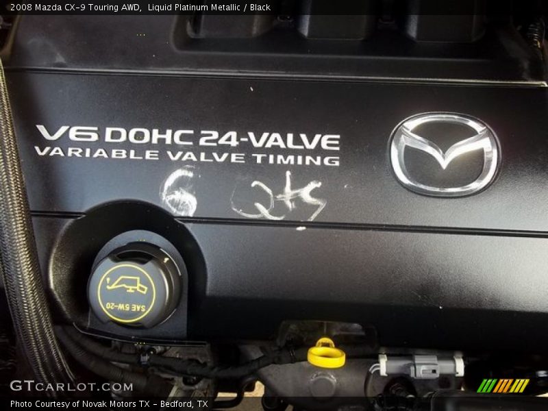 Liquid Platinum Metallic / Black 2008 Mazda CX-9 Touring AWD