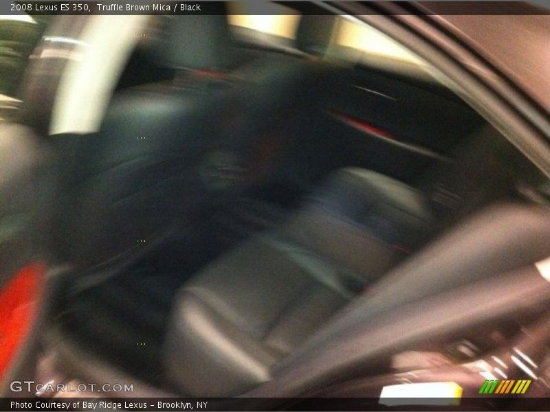 Truffle Brown Mica / Black 2008 Lexus ES 350