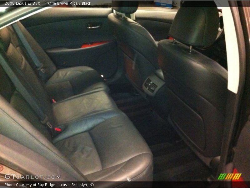 Truffle Brown Mica / Black 2008 Lexus ES 350