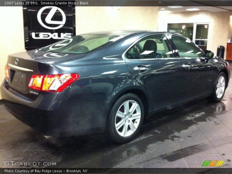 Smokey Granite Mica / Black 2007 Lexus ES 350