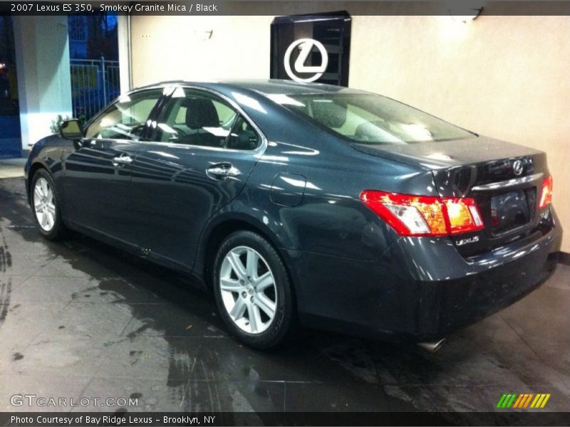 Smokey Granite Mica / Black 2007 Lexus ES 350