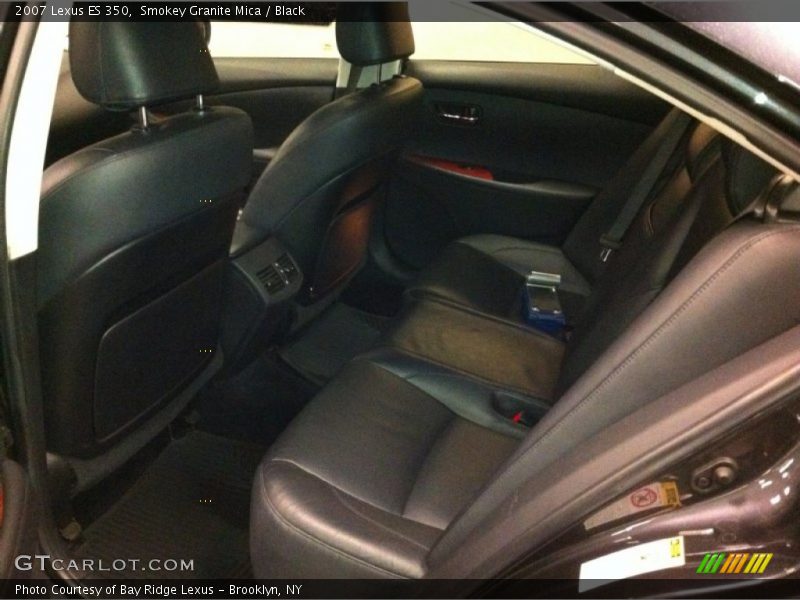 Smokey Granite Mica / Black 2007 Lexus ES 350