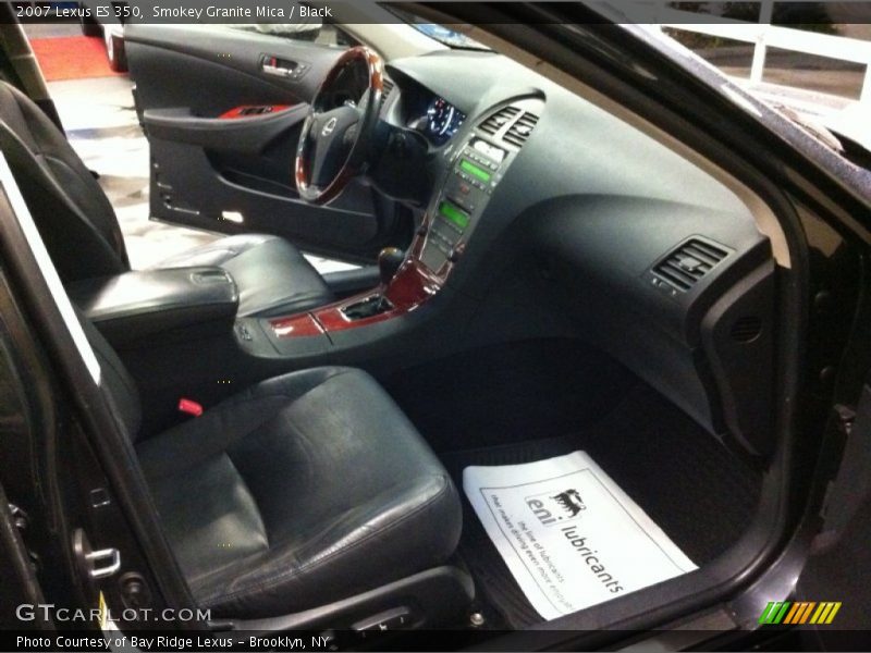 Smokey Granite Mica / Black 2007 Lexus ES 350
