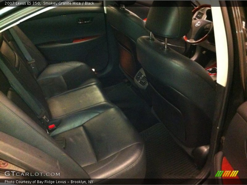 Smokey Granite Mica / Black 2007 Lexus ES 350