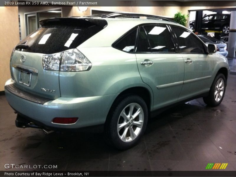 Bamboo Pearl / Parchment 2009 Lexus RX 350 AWD