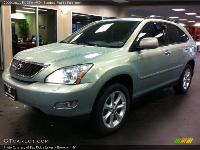 Bamboo Pearl / Parchment 2009 Lexus RX 350 AWD