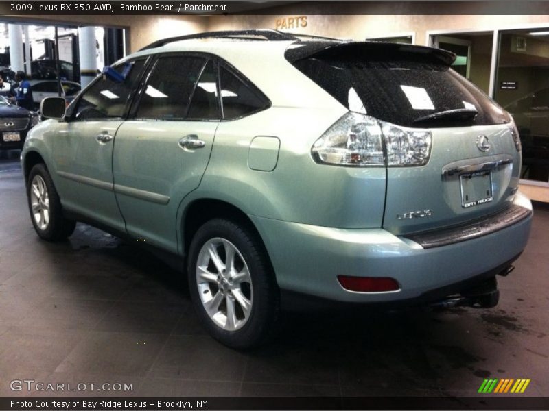 Bamboo Pearl / Parchment 2009 Lexus RX 350 AWD