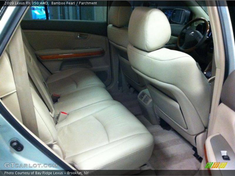 Bamboo Pearl / Parchment 2009 Lexus RX 350 AWD