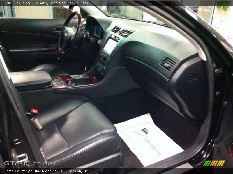 Obsidian Black / Black 2008 Lexus GS 350 AWD