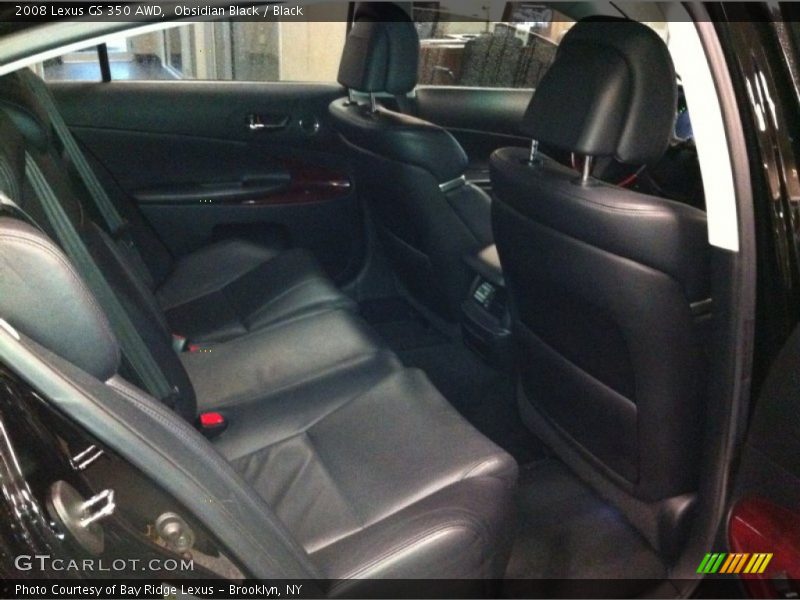 Obsidian Black / Black 2008 Lexus GS 350 AWD