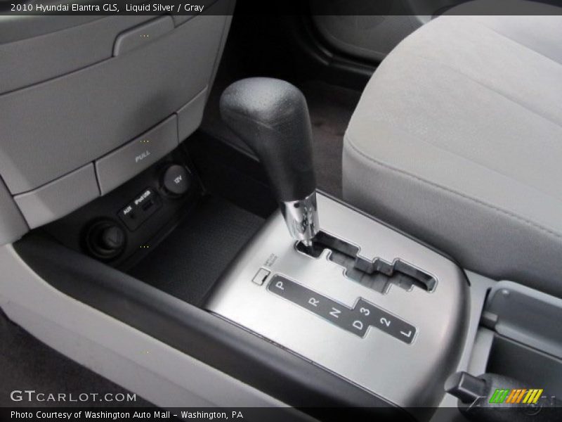 Liquid Silver / Gray 2010 Hyundai Elantra GLS