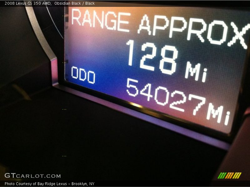 Obsidian Black / Black 2008 Lexus GS 350 AWD