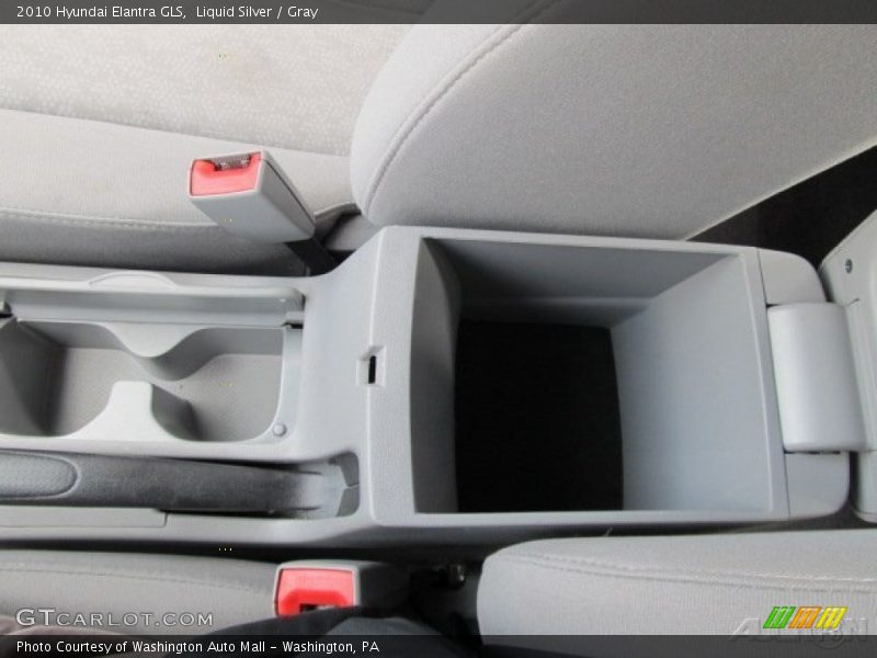 Liquid Silver / Gray 2010 Hyundai Elantra GLS