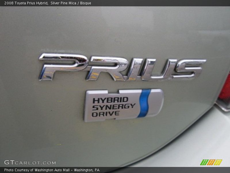 Silver Pine Mica / Bisque 2008 Toyota Prius Hybrid