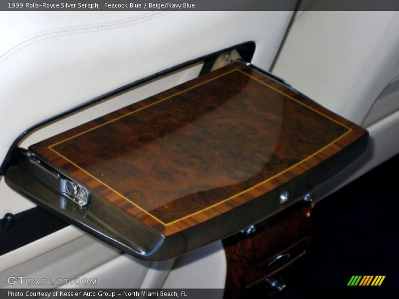 Peacock Blue / Beige/Navy Blue 1999 Rolls-Royce Silver Seraph