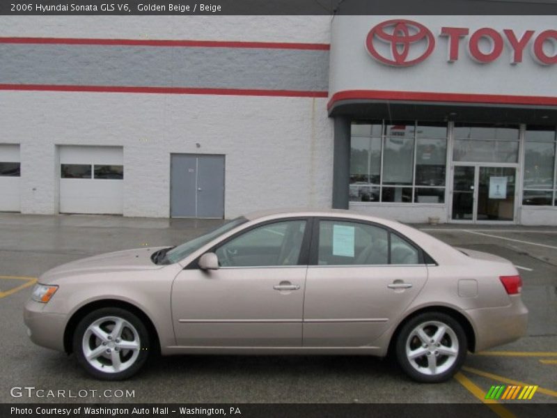Golden Beige / Beige 2006 Hyundai Sonata GLS V6