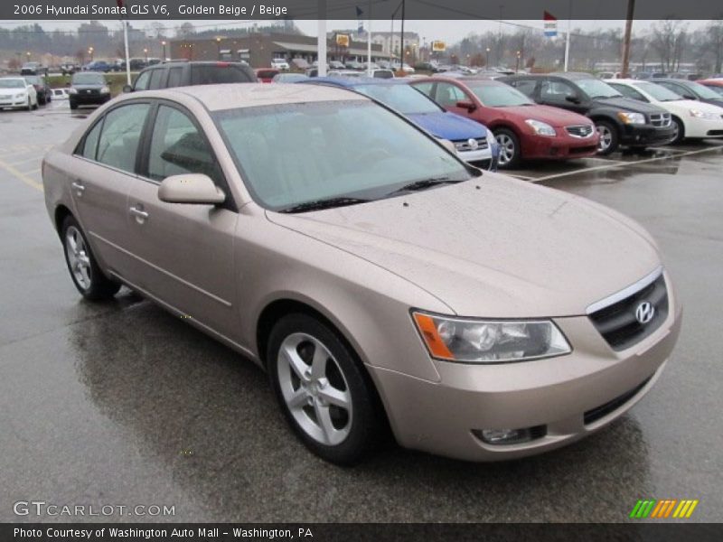 Golden Beige / Beige 2006 Hyundai Sonata GLS V6
